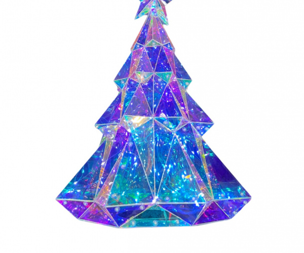 ARBOL DE NAVIDAD 3D CON LUZ LED $570 master 4 piezas. Venta desde una pieza en $800.